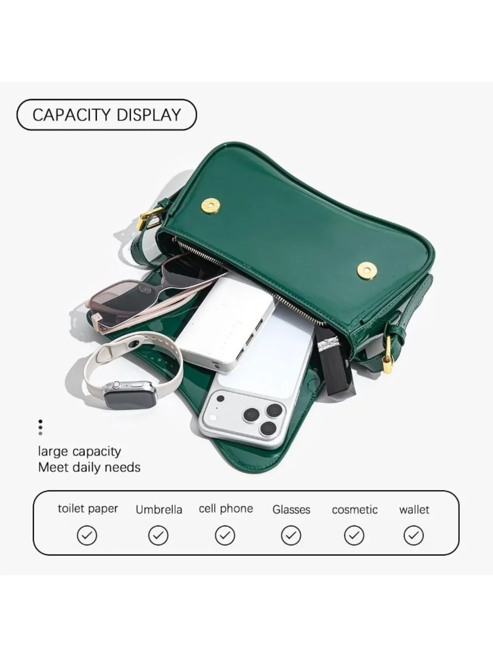 Chic Hobo Bag for Women | Retro Crossbody Shoulder Bag with Cherry Pendant & Y2K
